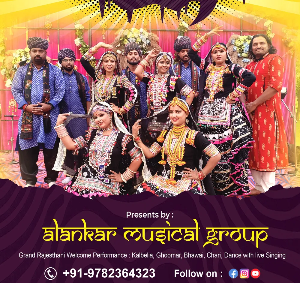 Best Rajasthani Dance Group, Rajasthani Dancers at Jaipur, Delhi, Agra, Udaipur, Pushkar, Jodhpur